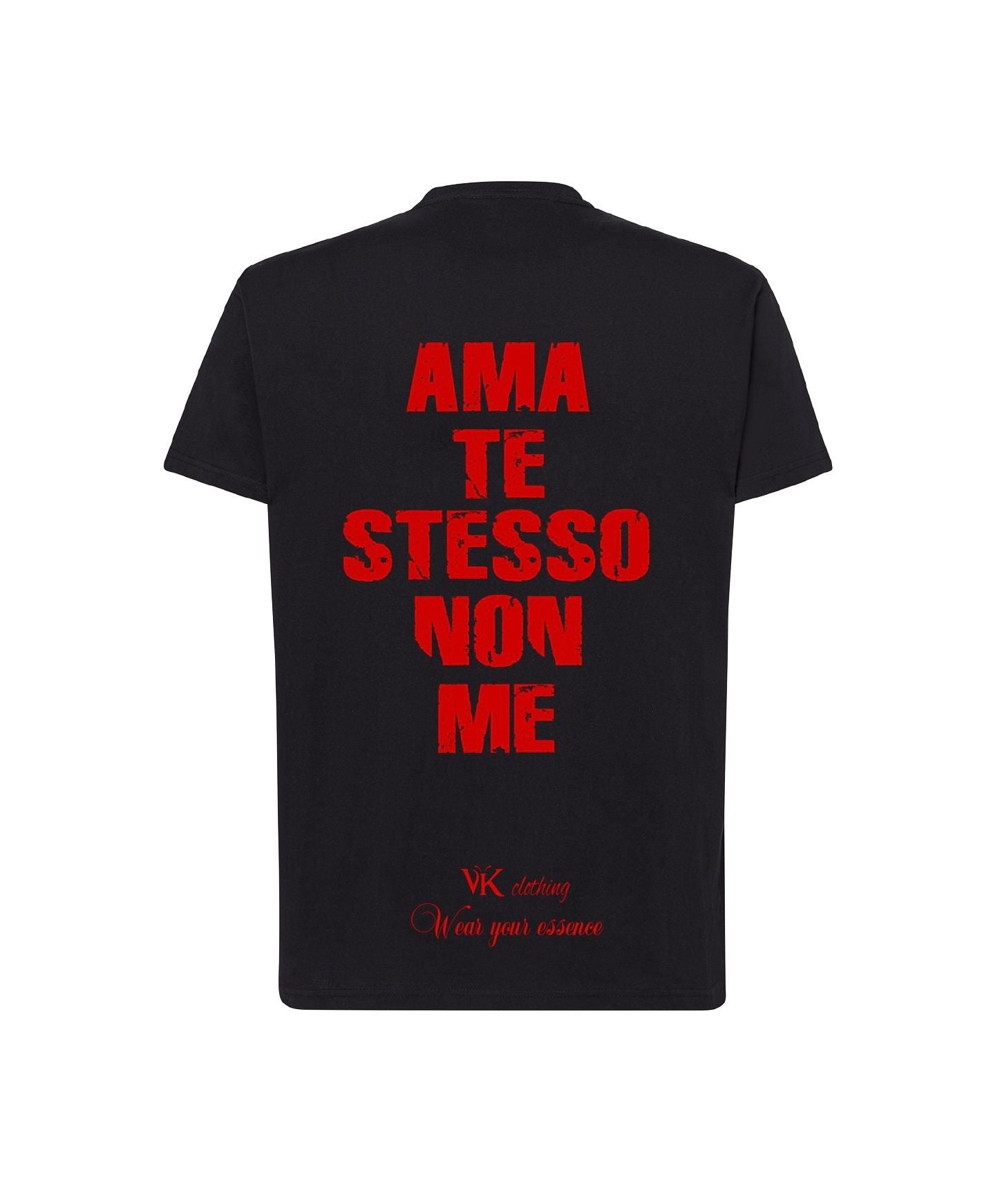 T-shirt AMA TE STESSO NON ME – NERA