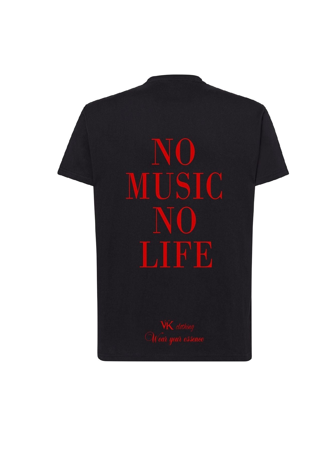 T-shirt NO MUSIC NO LIFE – NERA